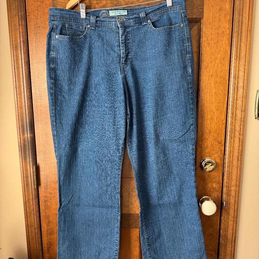 Charter Club Tummy Slimming Curvy Bootcut Jeans Size 16 Regular